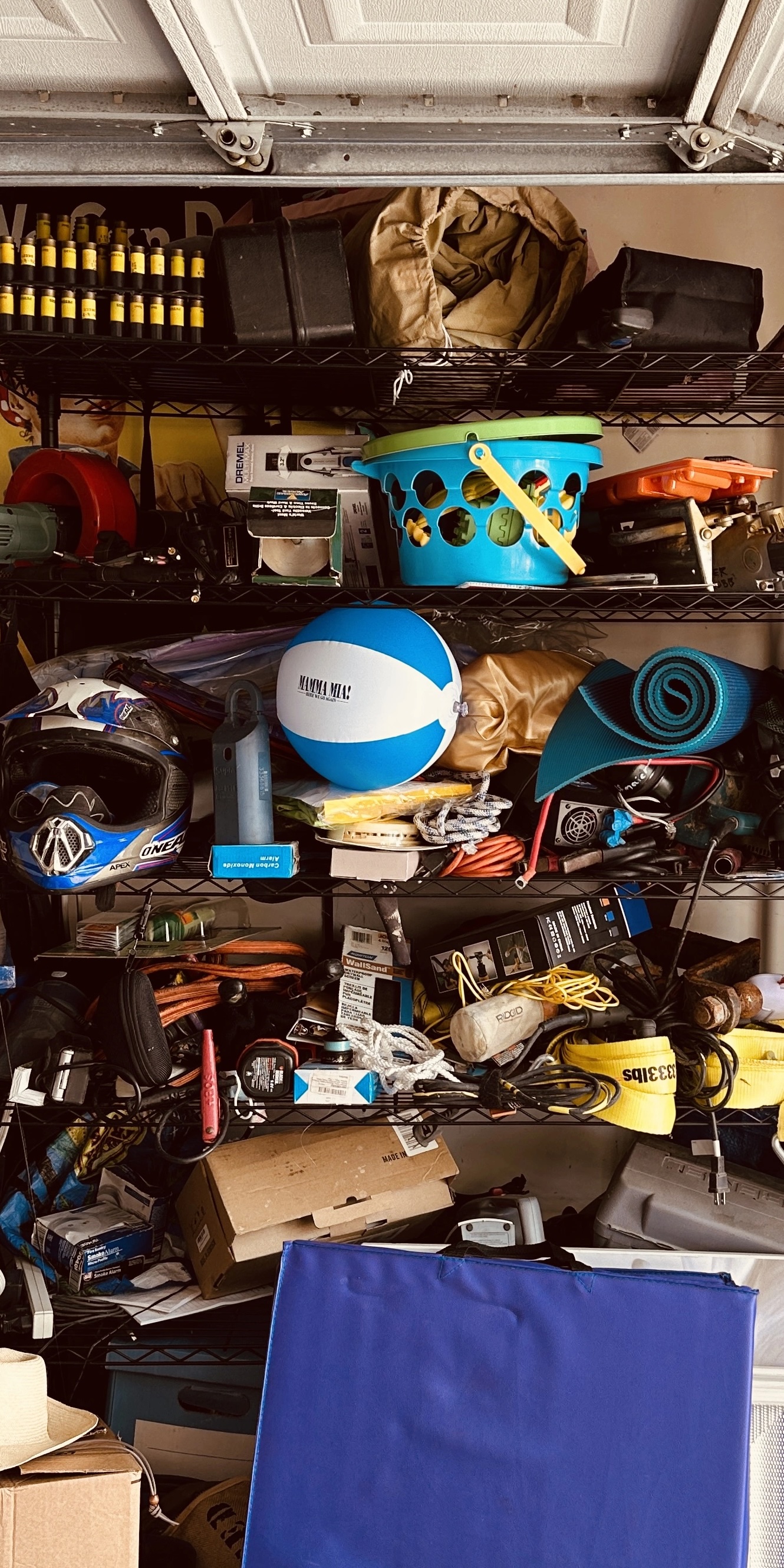Cluttered indoor space